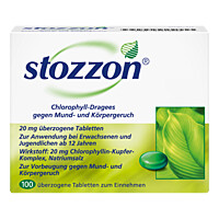 Produktbild Stozzon Chlorophyll berzogene Tabletten 100St