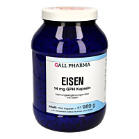 Artikelfoto Eisen 14 mg GPH Kapseln 1750St