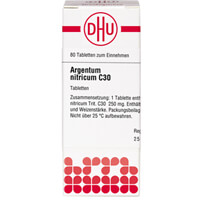 Produktbild Argentum Nitricum C 30 Tabletten 80St