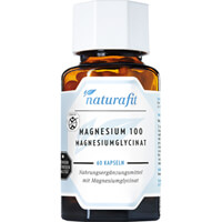 Artikelbild Naturafit Magnesium 100 mg Magnesiumglycinat Kaps. 60St